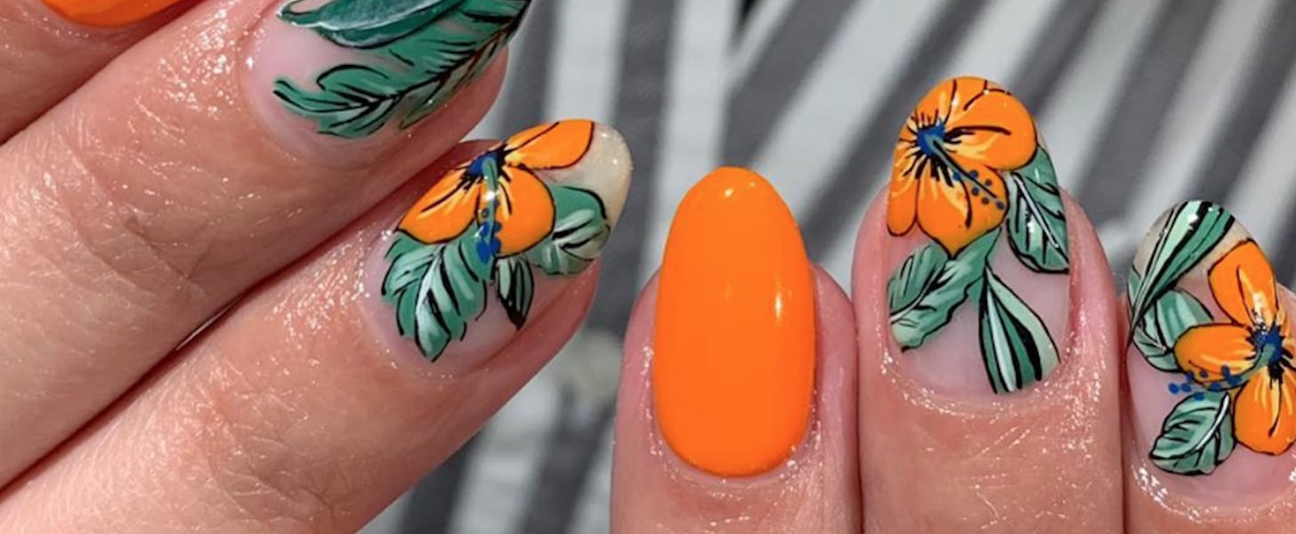 3 Floral Nail Art Designs for Spring - JACKIEMONTT