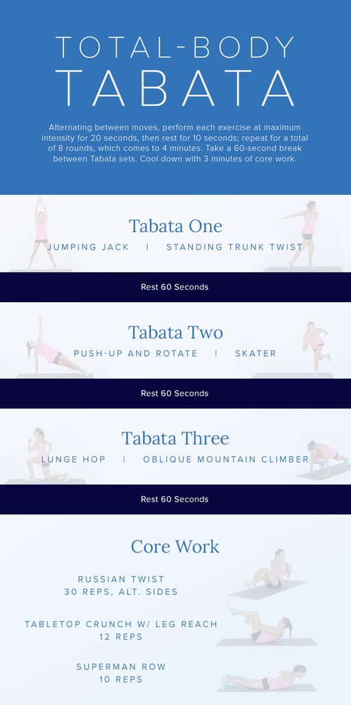 Bodyweight Tabata Workout | 20 Minutes
