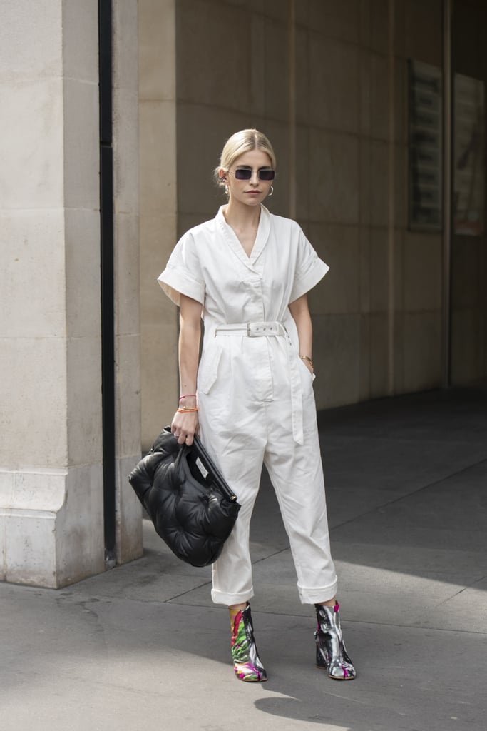 The Outfit: A Jumpsuit + Bag + Boots