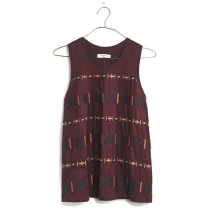 Madewell Embroidered Top
