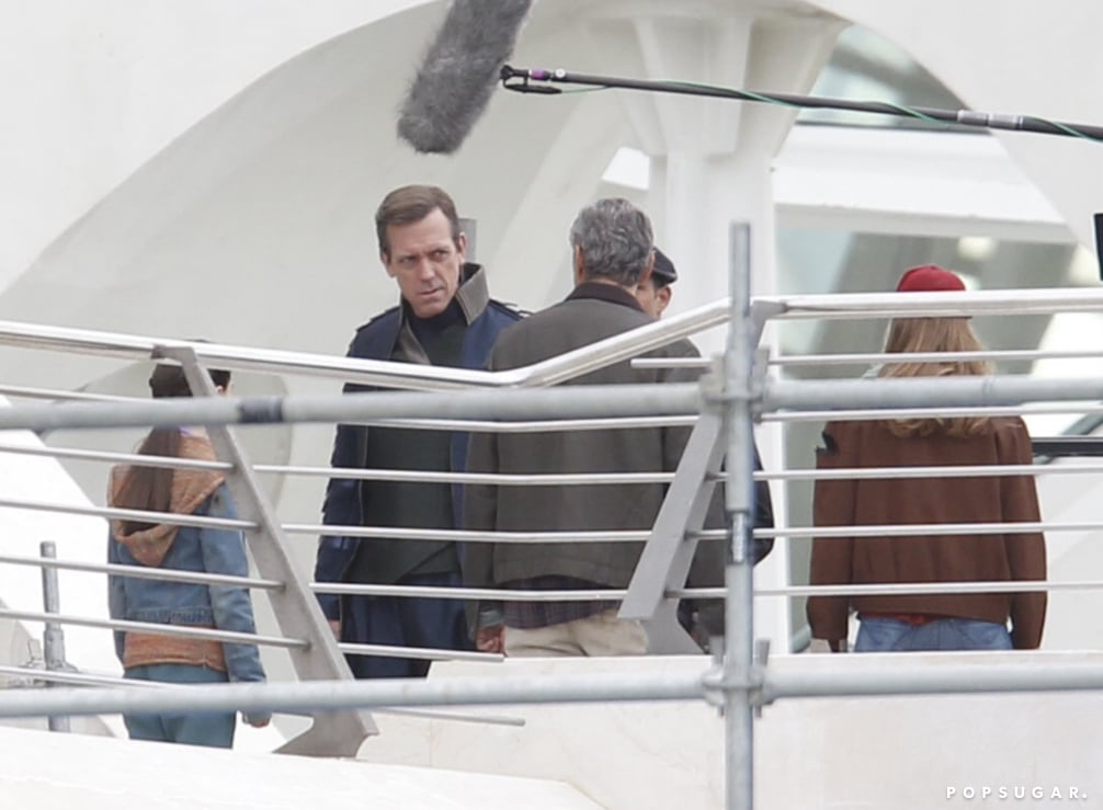 George Clooney on the Set of Tomorrowland