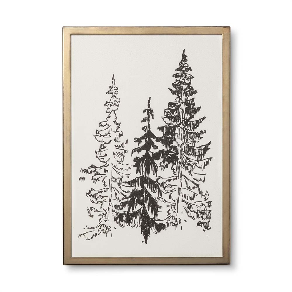 Hearth & Hand with Magnolia Framed Tree Art (13) Hearth & Hand 2018 Holiday Collection at