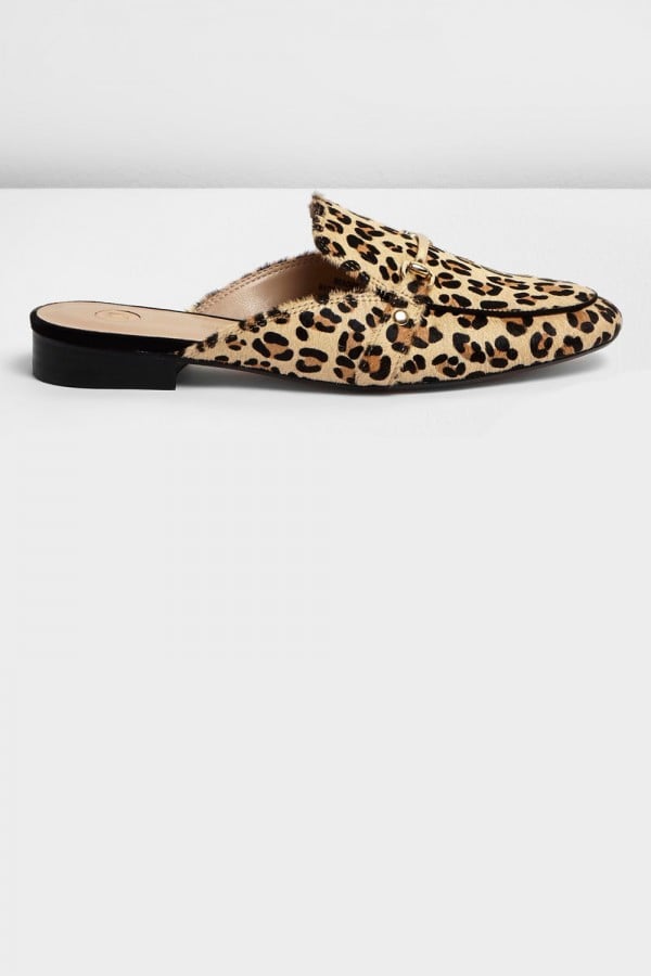 river island leopard print slippers