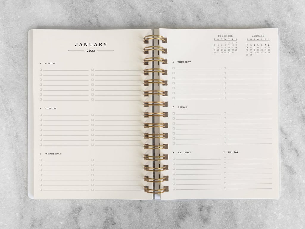 Keep Track of Your Schedule: 2021-2022 Academic Planner
