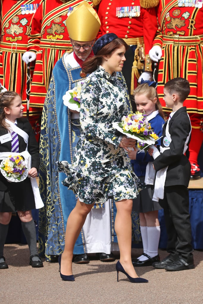 Princess Eugenie at the Royal Maundy Service in 2019