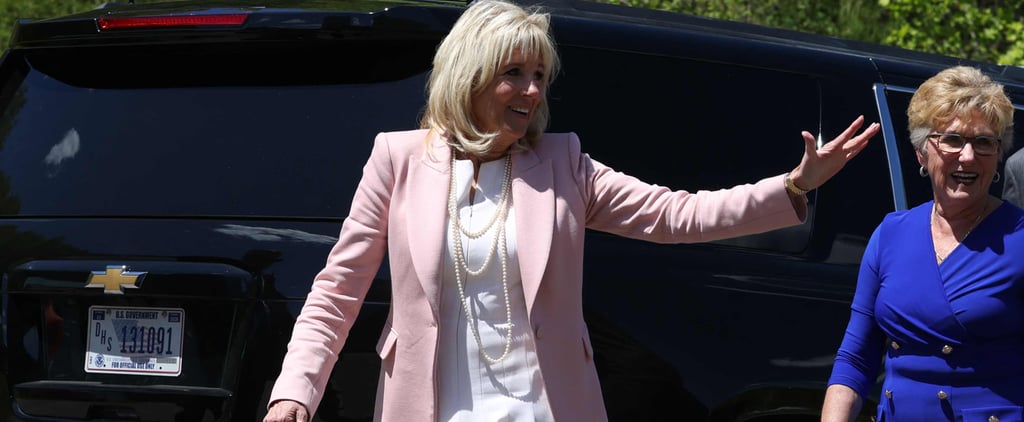 Jill Biden's Valentino Bag Has Dogs Champ and Major on It
