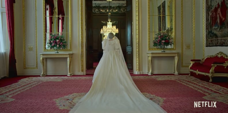 Princess Diana's Wedding Dress in The Crown