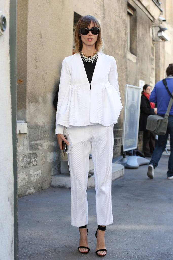 Paris Fashion Week Street Style Spring 2013 Paris Fashion Week Street Style Spring 2013