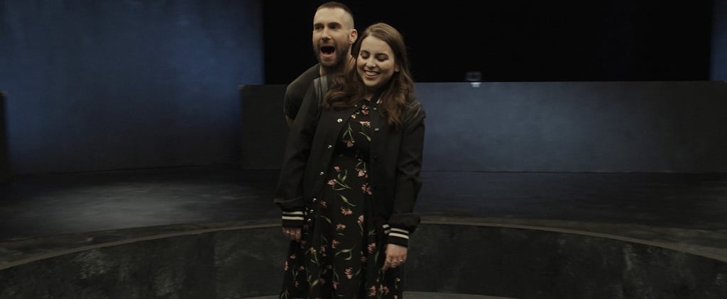 Beanie Feldstein and Adam Levine Throwback Instagram Photo