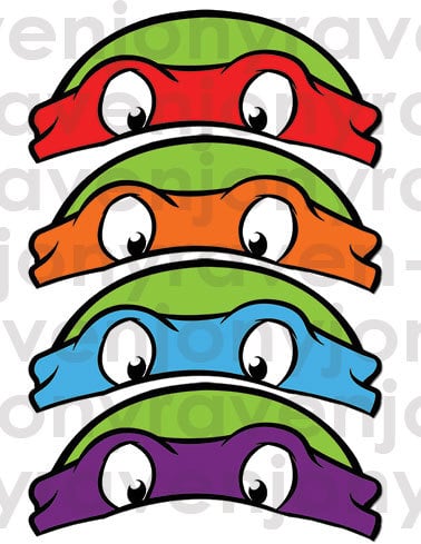 Or guests could opt for the most identifiable part of the turtles with bandana masks ($4).