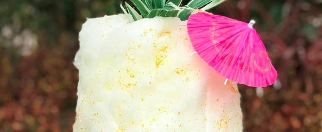 Disney Pineapple-Shaped Cotton Candy