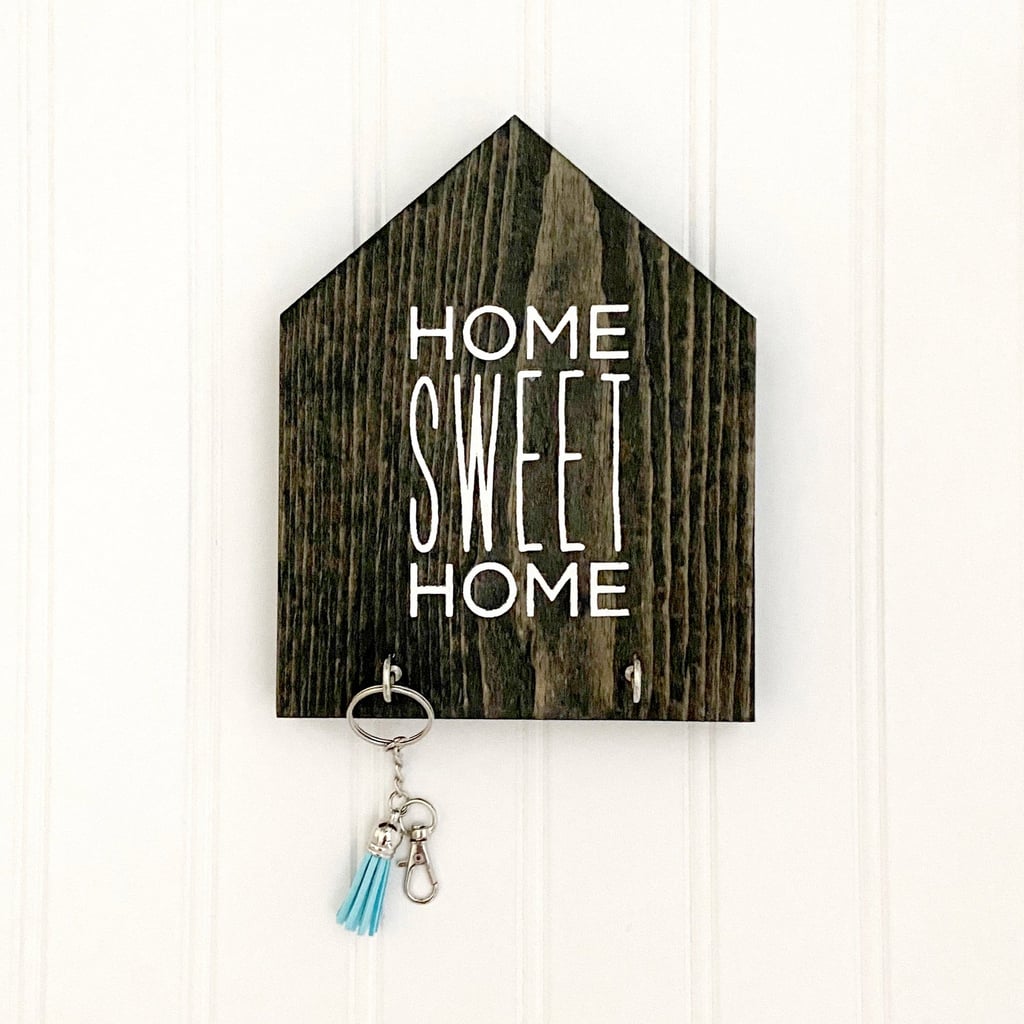 Home Sweet Home Key Holder Best Face Mask Hangers POPSUGAR Home UK
