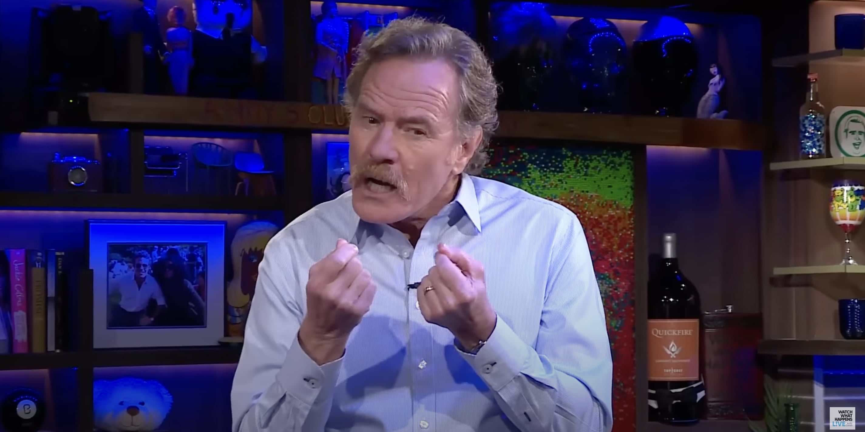 Bryan Cranston Reenacts Ariana Madix Monologue on WWHL POPSUGAR