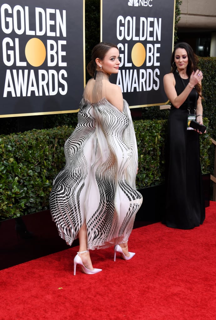 Joey King's Iris van Herpen Golden Globes Dress Is Hypnotic