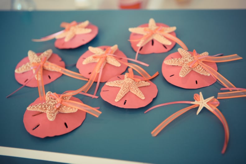 3. Starfish and Sand Dollar Boutonnieres