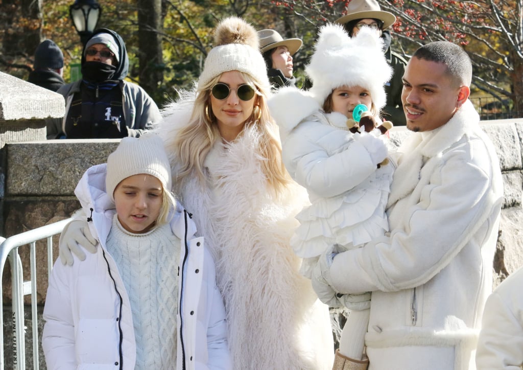 Diana Ross and Family at the Macy's Thanksgiving Parade 2018