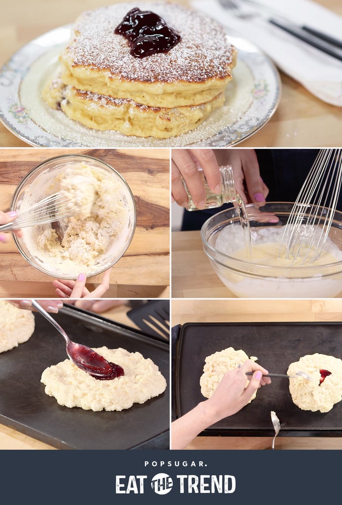 Jelly Doughnut Pancake Recipe POPSUGAR Food
