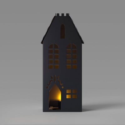 Hyde and EEK! Boutique Small Lit Metal Tall House