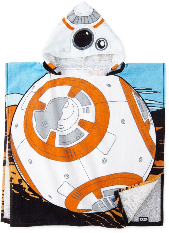 Star Wars BB-8 Hooded Poncho Towel Star Wars BB-8 Hooded Poncho Towel