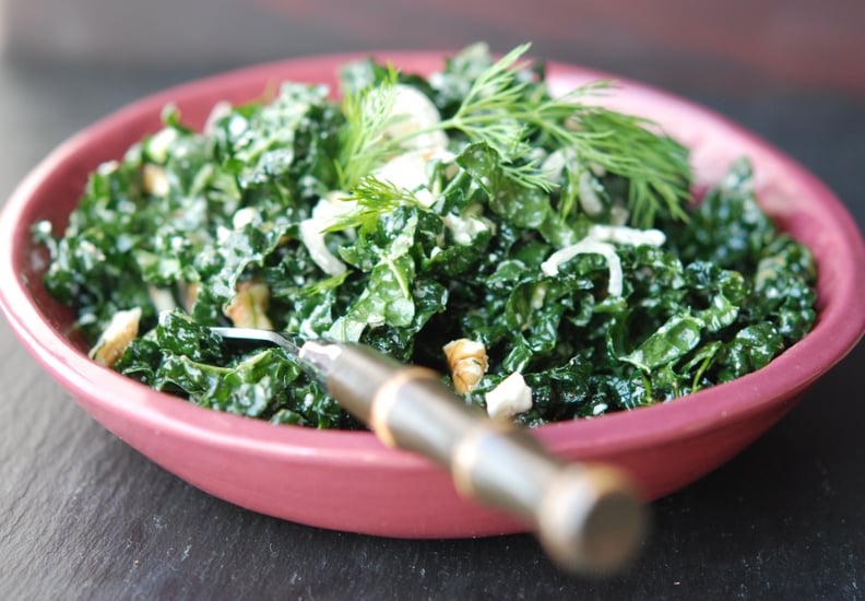 Lemony Kale Salad With Feta