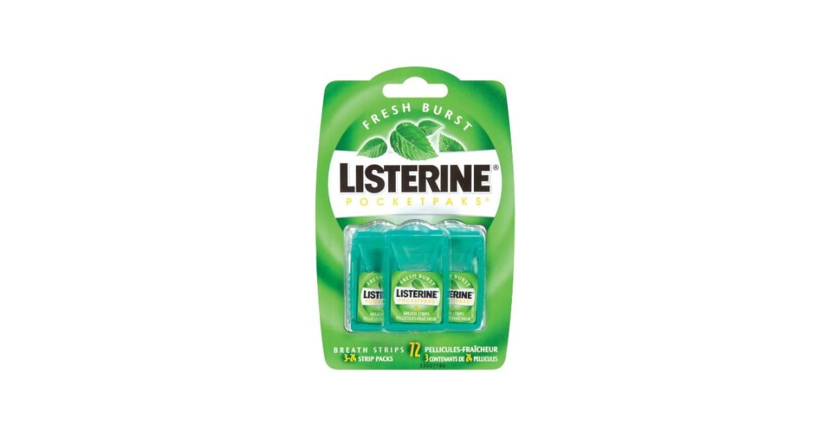 Listerine Strips What to Bring on a Road Trip POPSUGAR Smart Living