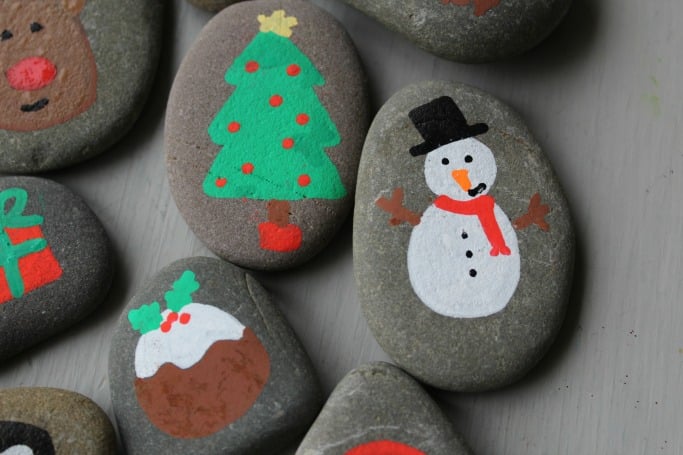 Christmas Story Stones