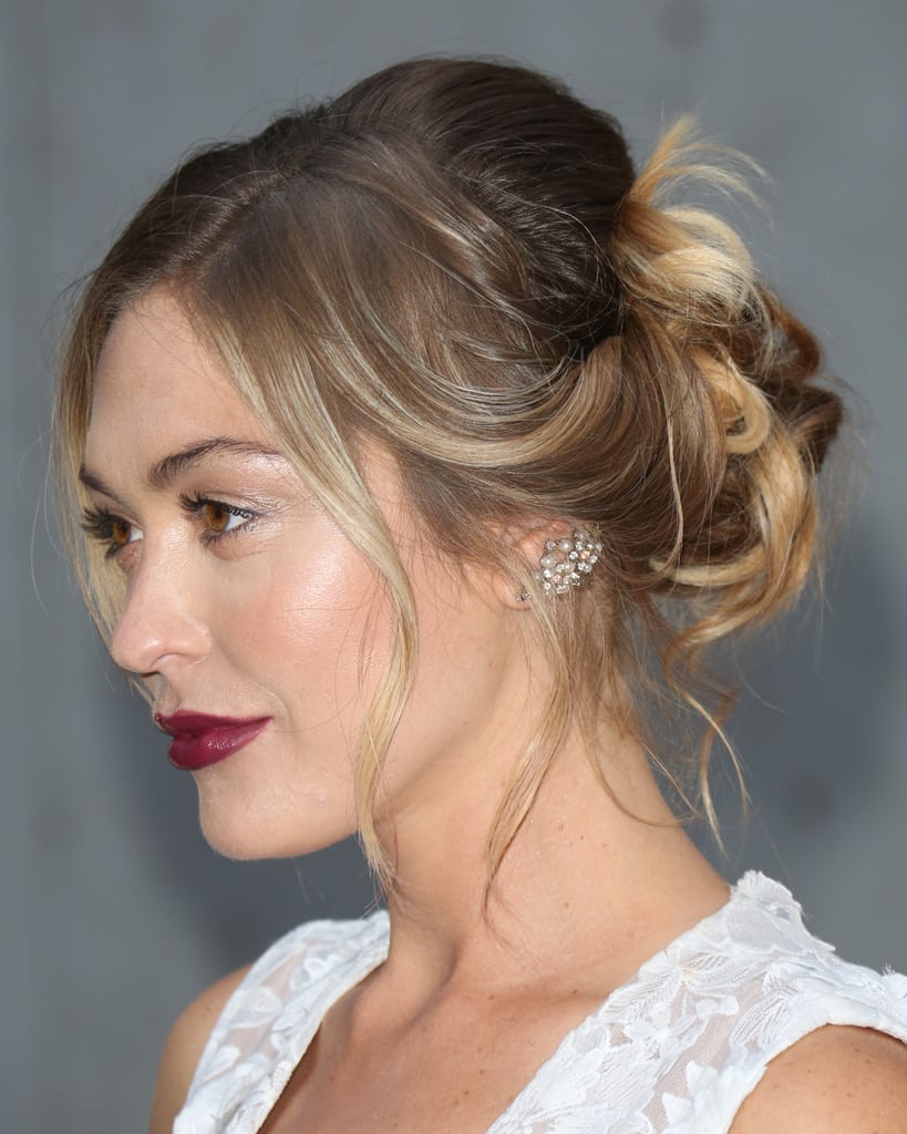 Celebrity Updos From the Back 2017 Holiday Hair Ideas POPSUGAR