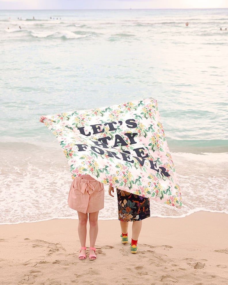Let's Stay Forever Beach Sheet