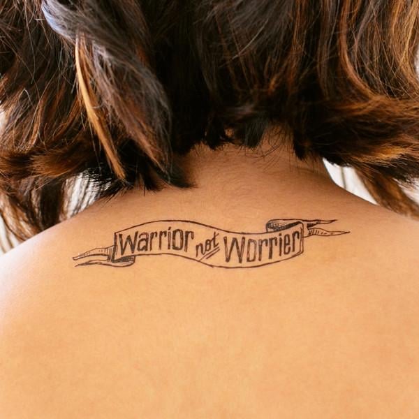 Warrior Not Worrier by James Victoire ($3, originally $6)