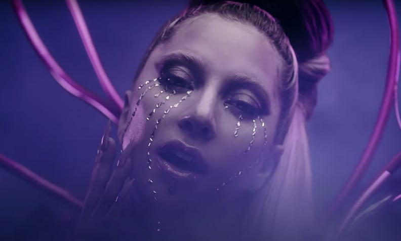Lady Gaga的莱茵石的泪水