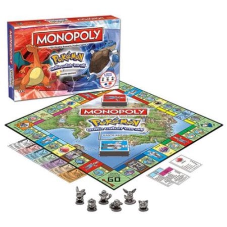 Pokémon Kanto Edition Monopoly Board Game