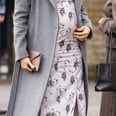 Meghan Markle's Gray Coat Was the Perfect Way to Show Off Her Adorable Baby Bump