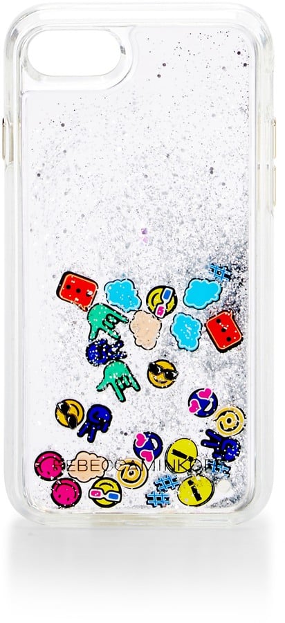 Rebecca Minkoff Emojis Glitterfall Case For iPhone 7