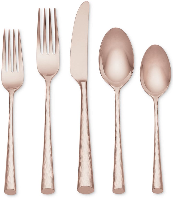 Rose Gold 5-Piece Place Setting ($90)