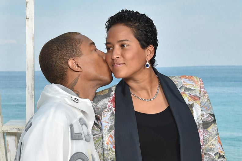 Pharrell Williams & Wife Helen Are 'Happy' at Grammys 2015: Photo 3299326, 2015 Grammys, Helen Lasichanh, Pharrell Williams Photos