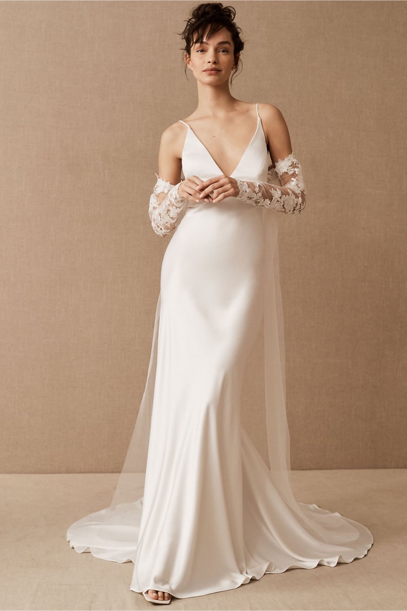 Bridal Cape With Sleeves: Society James Florence Cape
