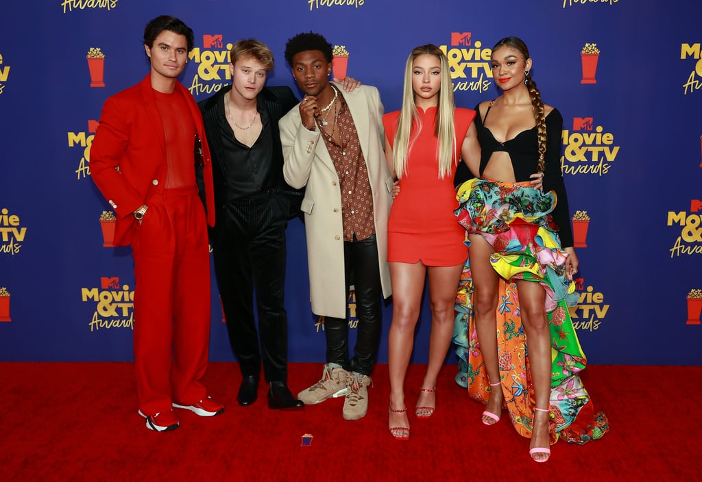 See the Outer Banks Cast at the MTV Movie and TV Awards 2021