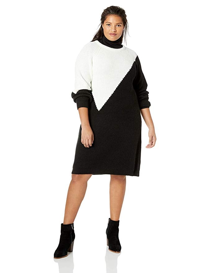 Vince Camuto Colorblock Sweater Dress