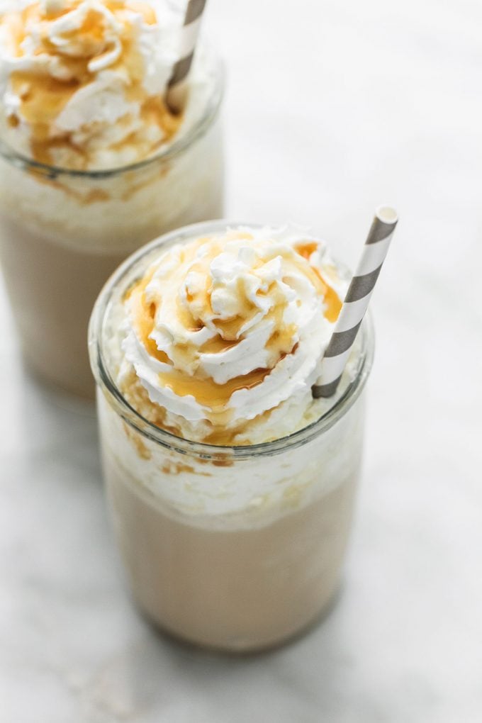 Kid-Friendly Salted Caramel Frappuccino