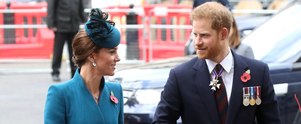 Prince Harry and Kate Middleton at Anzac Day Service 2019