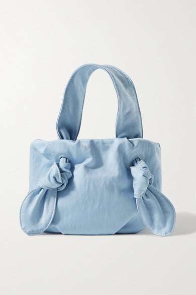 Staud Ronnie Knotted Canvas Tote