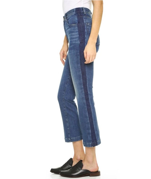 Rachel Comey Cropped Tux Jeans ($345)