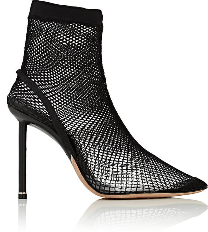 Beyonce Alexander Wang Red Fishnet Booties POPSUGAR Fashion