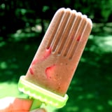 Vegan Fudgsicles With Strawberries