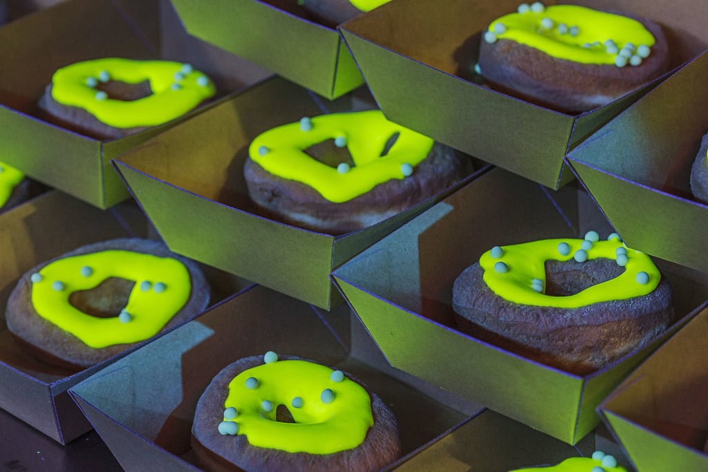 Glow-in-the-Dark Doughnuts