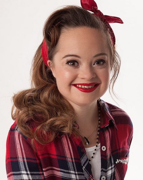 Down Syndrome Model Katie Meade