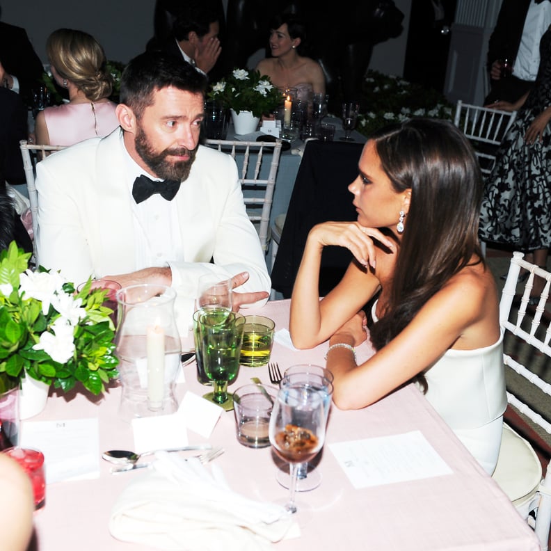 Hugh Jackman and Victoria Beckham