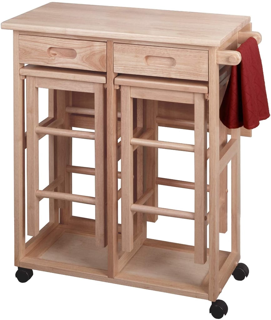 A Kitchen Cart: Winsome Wood Suzanne Kitchen Square