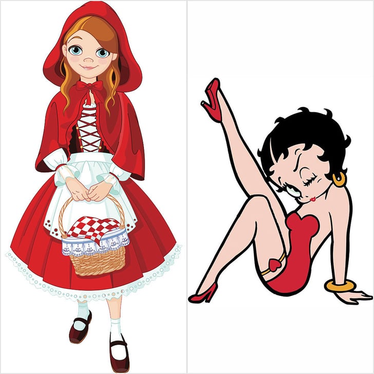Little Red Riding Hood or Betty Boop