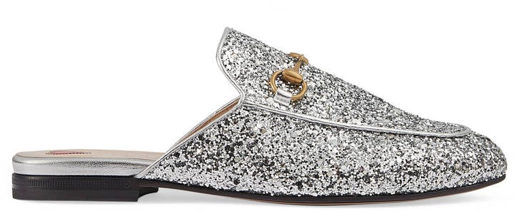 Gucci Princetown Glitter Slipper